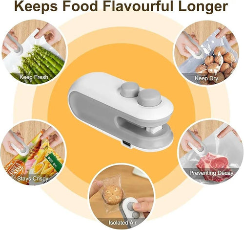 2-in-1 bag sealer & cutter