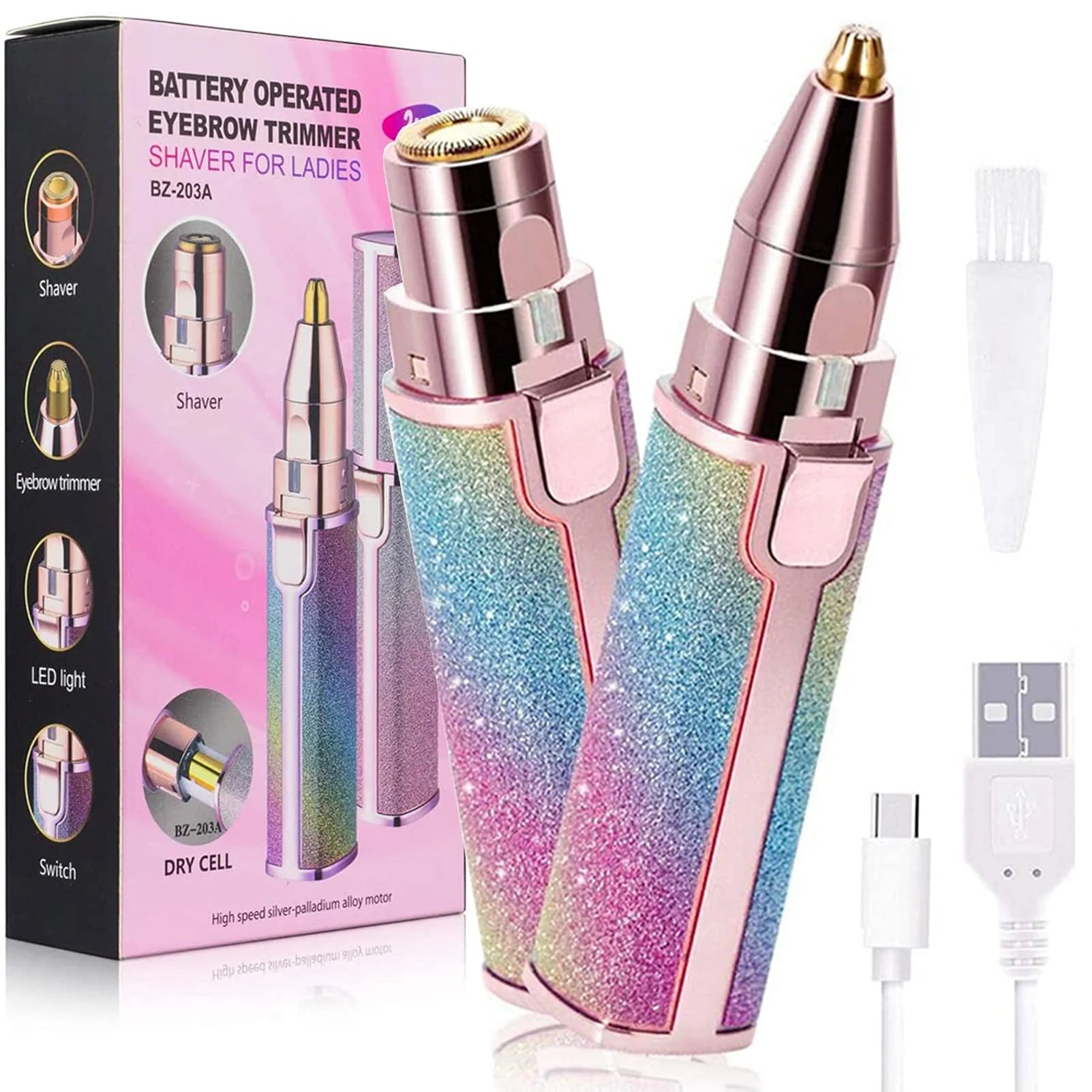 Eyebrow Trimmer Facial Hair Remover for Women