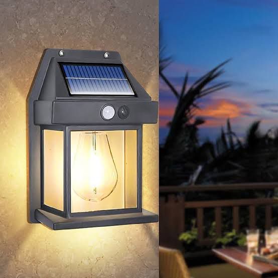 Solar Charge Motion Sensor Waterproof Wall Lamp 888
( Big Size )