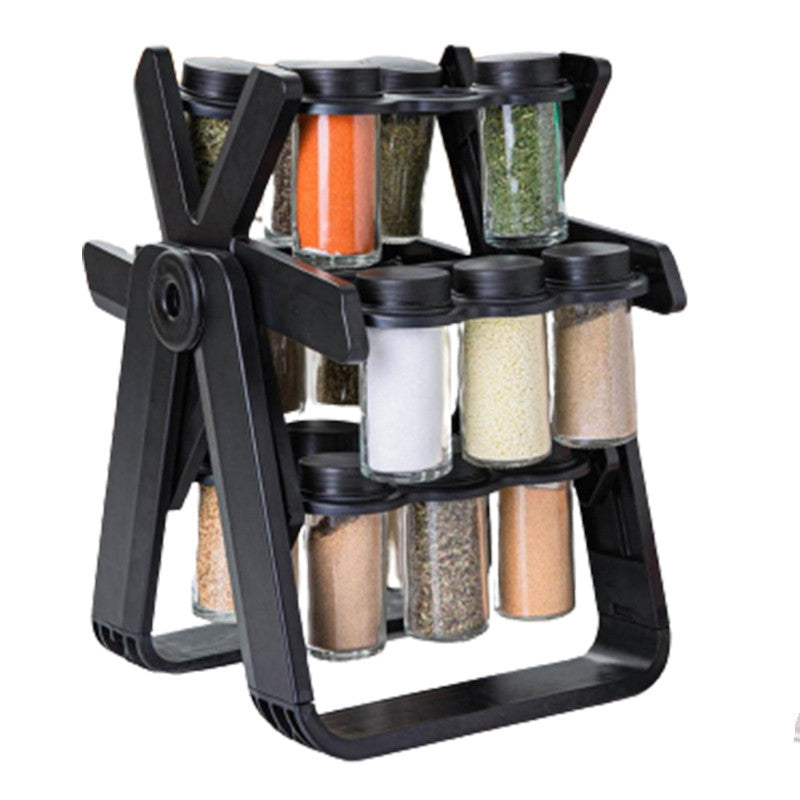 (0) 360° Rotating Ferris Wheel Spice Rack